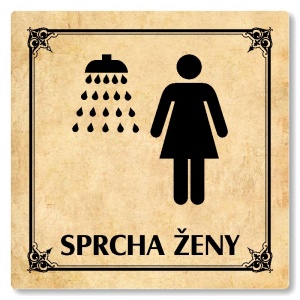 Sprcha ženy, 148x148mm, pergamen, Nebraska